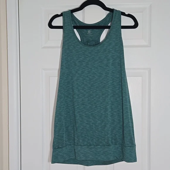 C9 Champion Teal Racerback Athletic Tank Moisture Wicking Womenās L - Picture 3 of 9